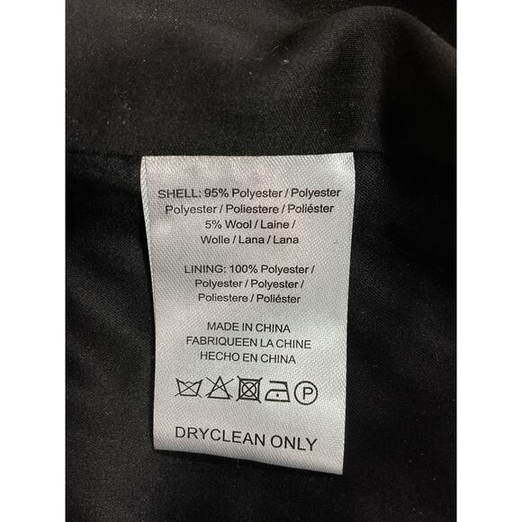 Sau Lee Sequin Tweed Black Multi Jenna Mini Dress Size 6 - Picture 5 of 5